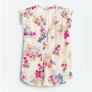 Daniel Rainn Liona Flutter Detail Blouse Medium